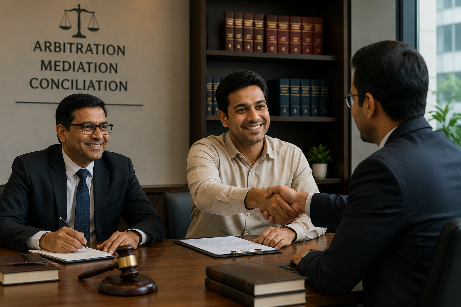 Arbitration and dispute resolution meeting
